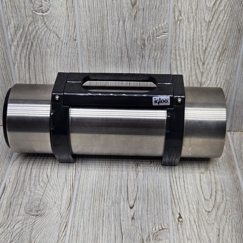 Igloo Stainless Steel Thermos 1.0L Vacuum Insulated Bottle Hot Cold Drink 1617‎